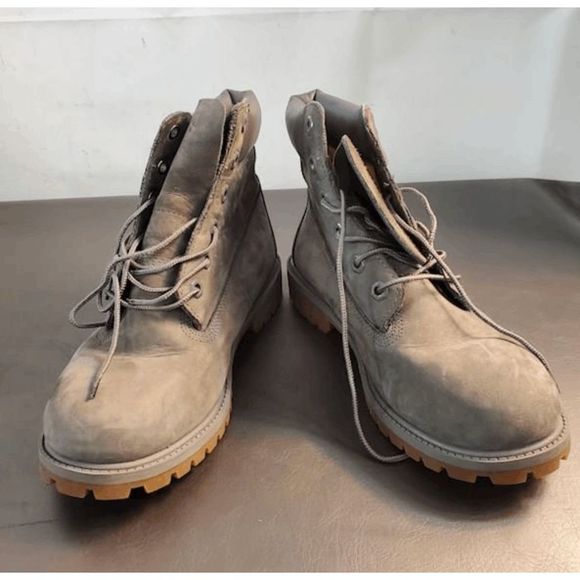 Timberland Men's A14ZZ Green Waterproof Lace Up Ankle Boots Size 7 - Picture 1 of 8